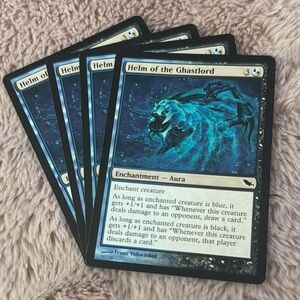 MTG Magic the Gathering Helm of the Ghastlord x4